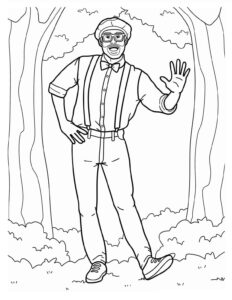 Desenho de Blippi Desenho Colorir Imprimir 17