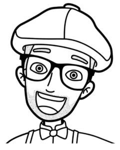Desenho de Blippi Desenho Colorir Imprimir 24