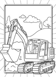 Desenho de Blippi Desenho Colorir Imprimir 27