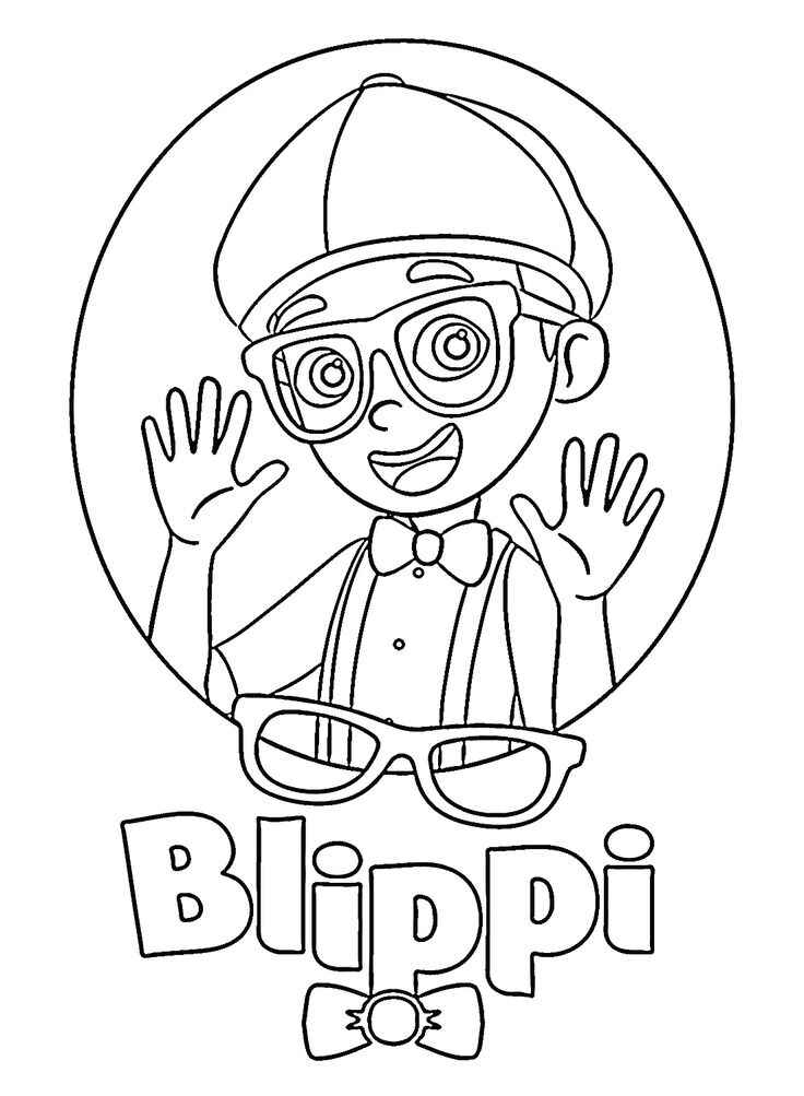 Desenho de Blippi Desenho Colorir Imprimir 30