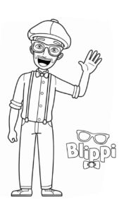 Desenho de Blippi Desenho Colorir Imprimir 37