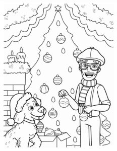 Desenho de Blippi Desenho Colorir Imprimir 44