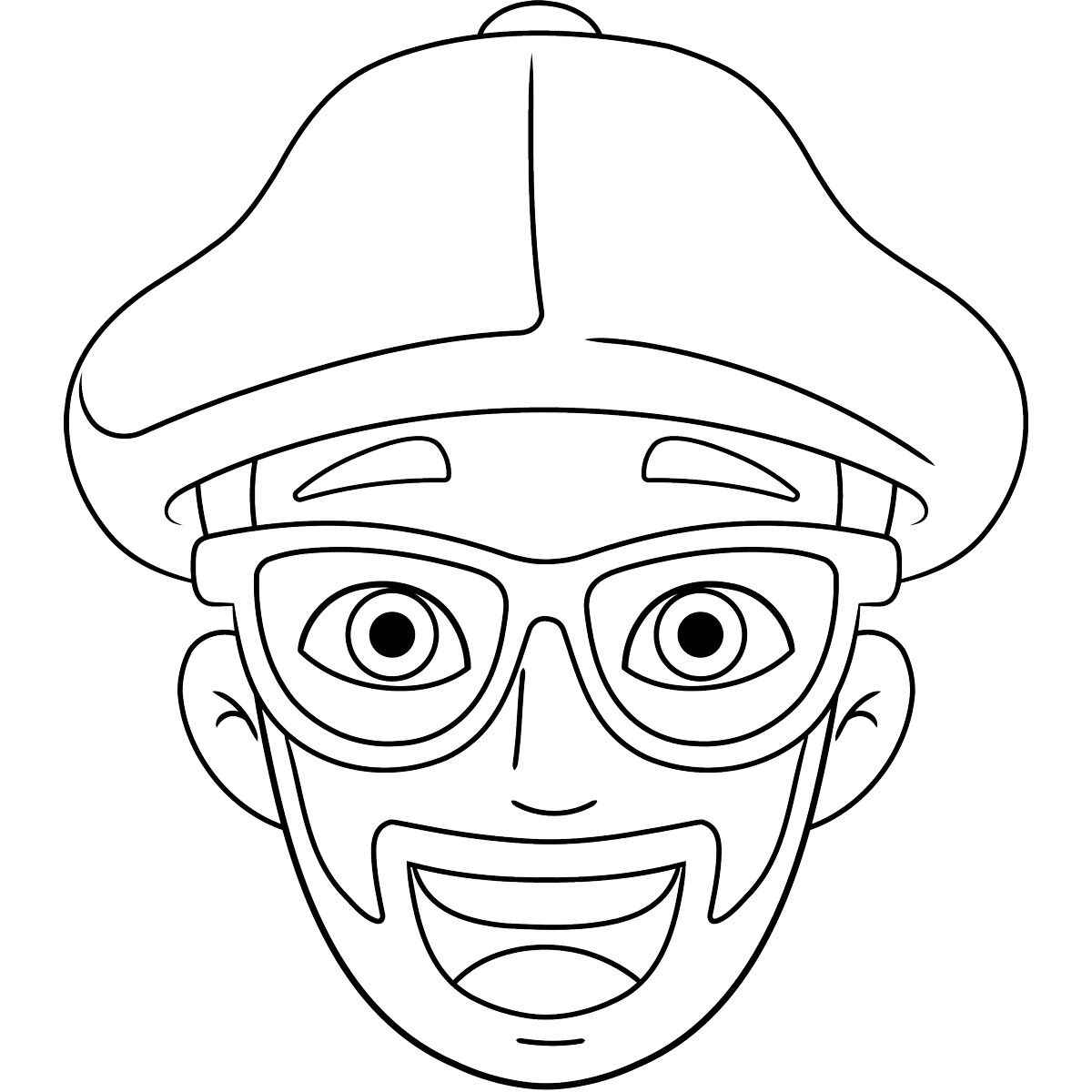 Desenho de Blippi Desenho Colorir Imprimir 45