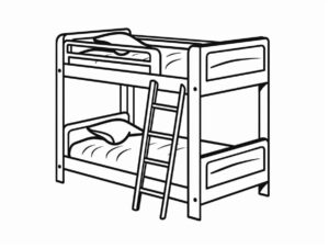 Desenho de Cama Desenho Colorir Imprimir 25