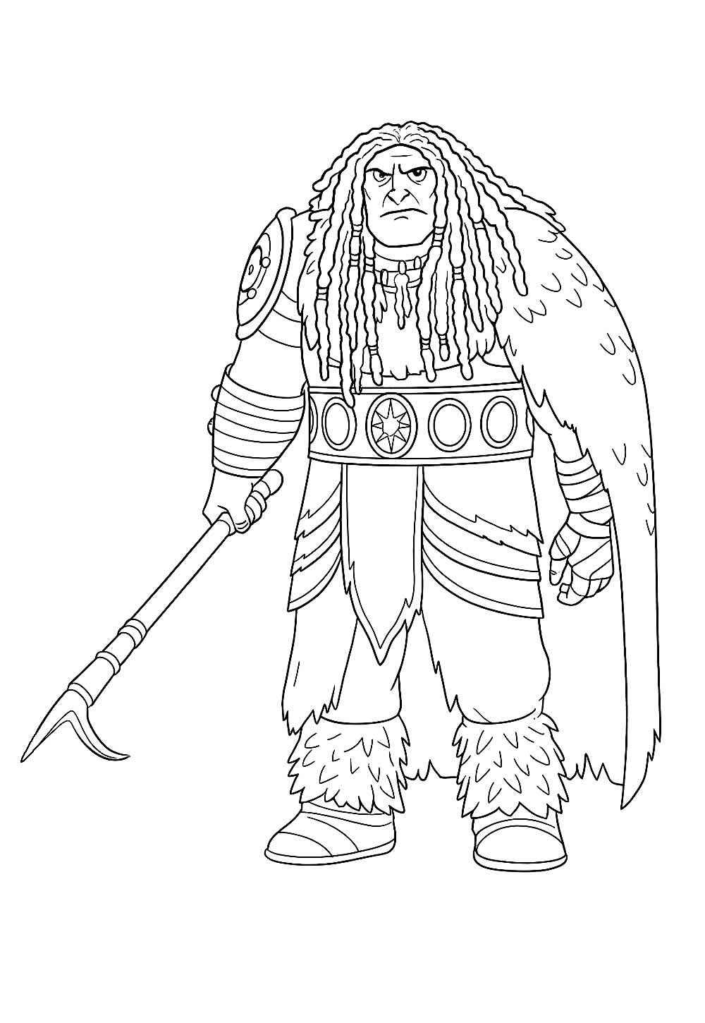 Desenho de Como Treinar O Seu Dragão Desenho Colorir Imprimir 18