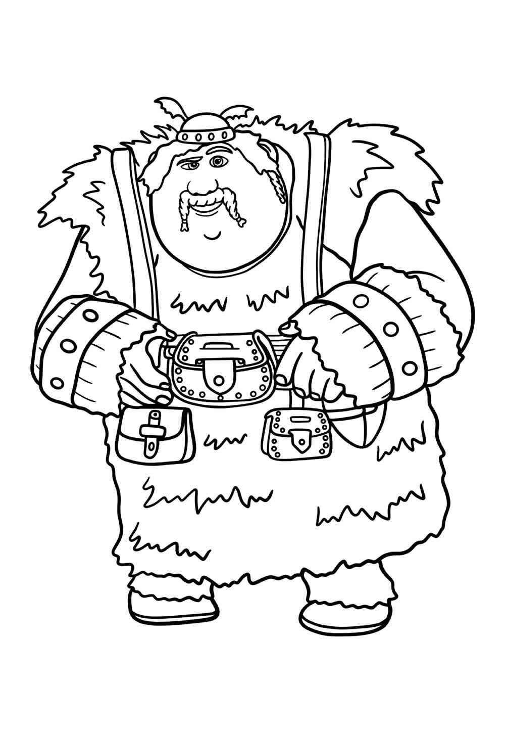 Desenho de Como Treinar O Seu Dragão Desenho Colorir Imprimir 20