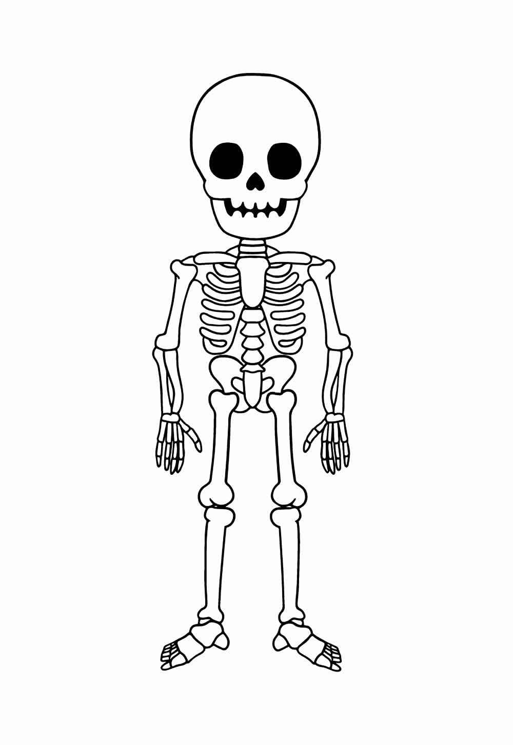 Desenho de Corpo Humano Desenho Colorir Imprimir 25