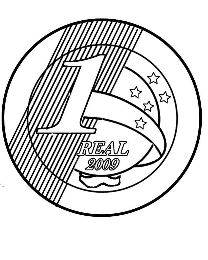 Desenho de Dinheiro Desenho Colorir Imprimir 17