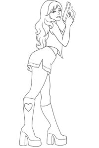 Desenho de Fortnite Desenho Colorir Imprimir 10