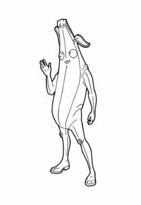 Desenho de Fortnite Desenho Colorir Imprimir 14