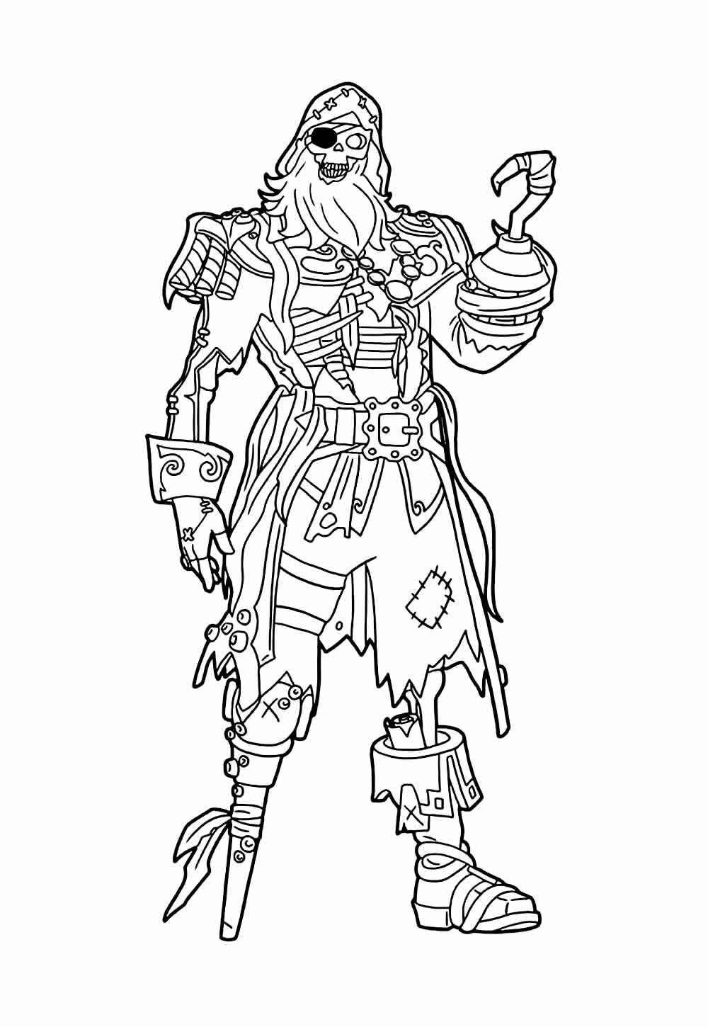 Desenho de Fortnite Desenho Colorir Imprimir 25