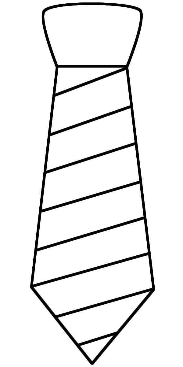 Desenho de Gravata Desenho Colorir Imprimir 15