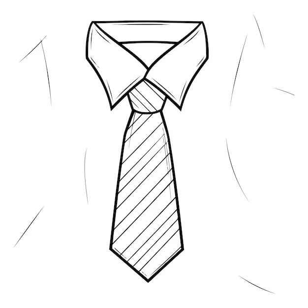 Desenho de Gravata Desenho Colorir Imprimir 17