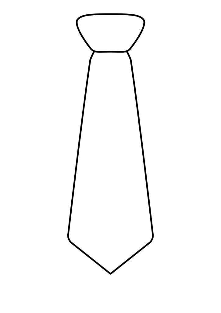 Desenho de Gravata Desenho Colorir Imprimir 18