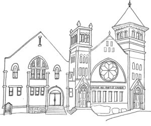 Desenho de Igreja Desenho Colorir Imprimir 065