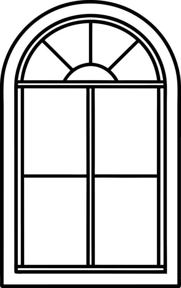 Desenho de Janela Desenho Colorir Imprimir 12