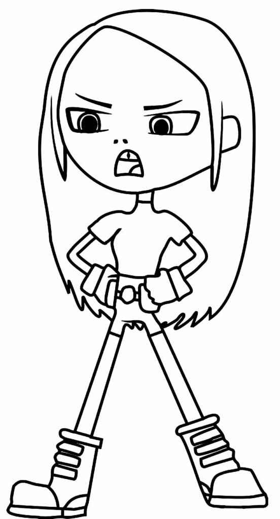 Desenho de Jovens Titas Desenho Colorir Imprimir 30