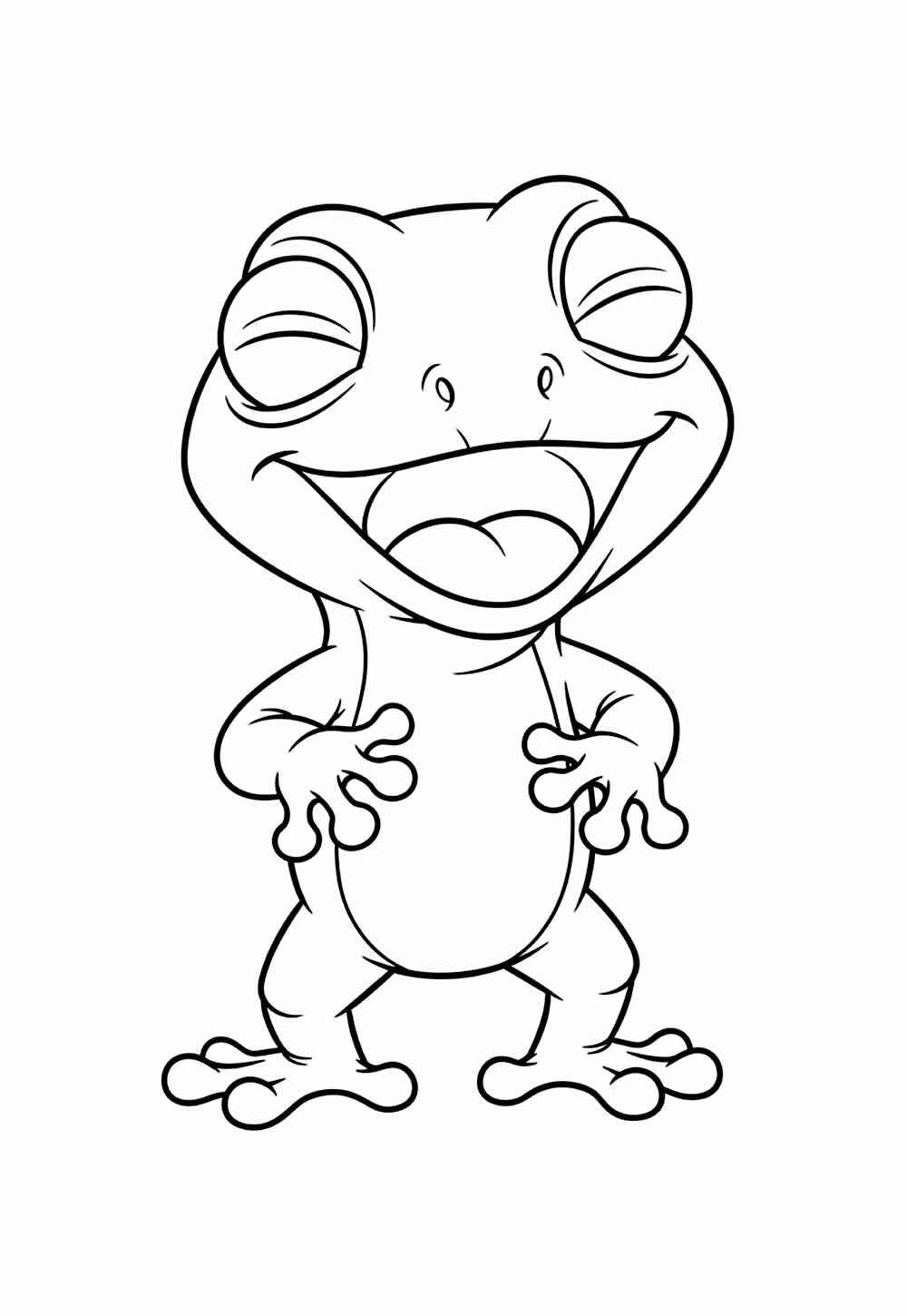 Desenho de Lagartixa Desenho Colorir Imprimir 17