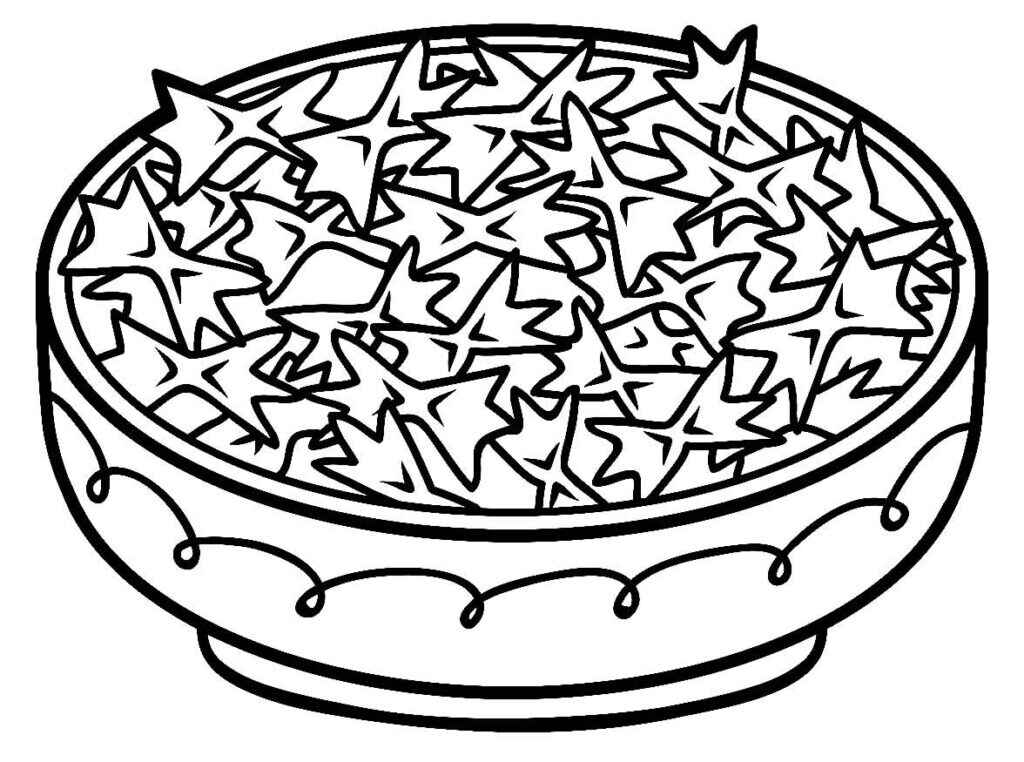 Desenho de Macarrao Desenho Colorir Imprimir 20