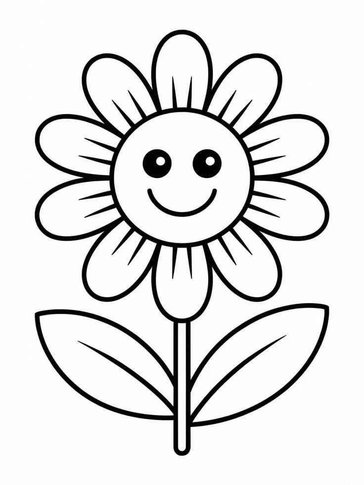 Desenho de Margarida Desenho Colorir Imprimir 05