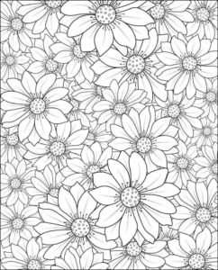 Desenho de Margarida Desenho Colorir Imprimir 14