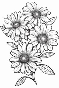 Desenho de Margarida Desenho Colorir Imprimir 18