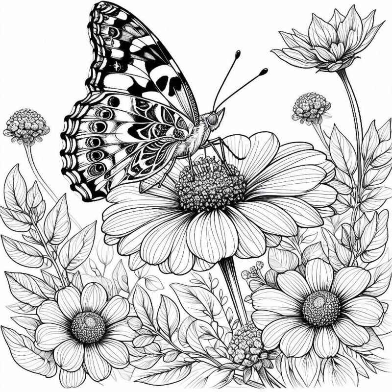 Desenho de Margarida Desenho Colorir Imprimir 23