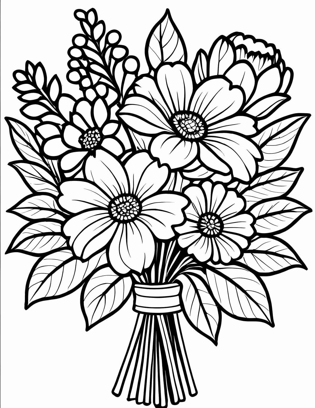 Desenho de Margarida Desenho Colorir Imprimir 30