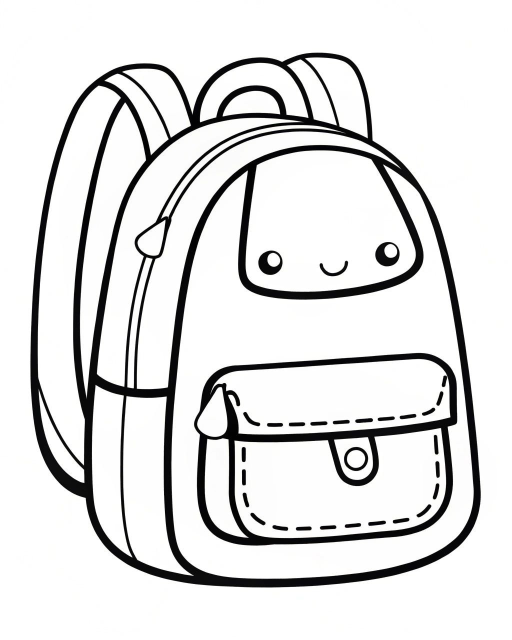 Desenho de Mochila Desenho Colorir Imprimir 26