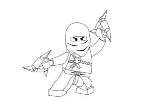 Desenho de Ninja Desenho Colorir Imprimir 44