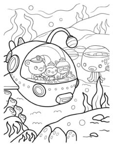 Desenho de Octonautas Desenho Colorir Imprimir 06