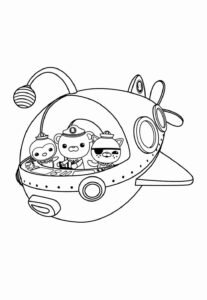 Desenho de Octonautas Desenho Colorir Imprimir 27