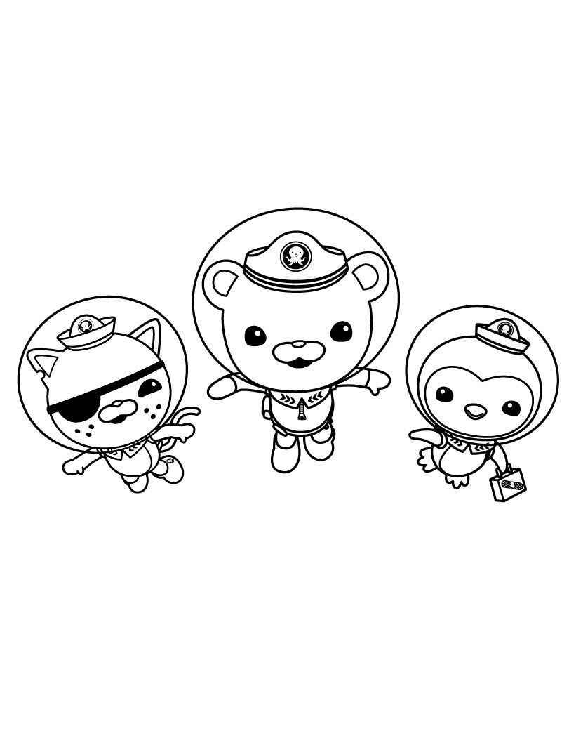 Desenho de Octonautas Desenho Colorir Imprimir 31
