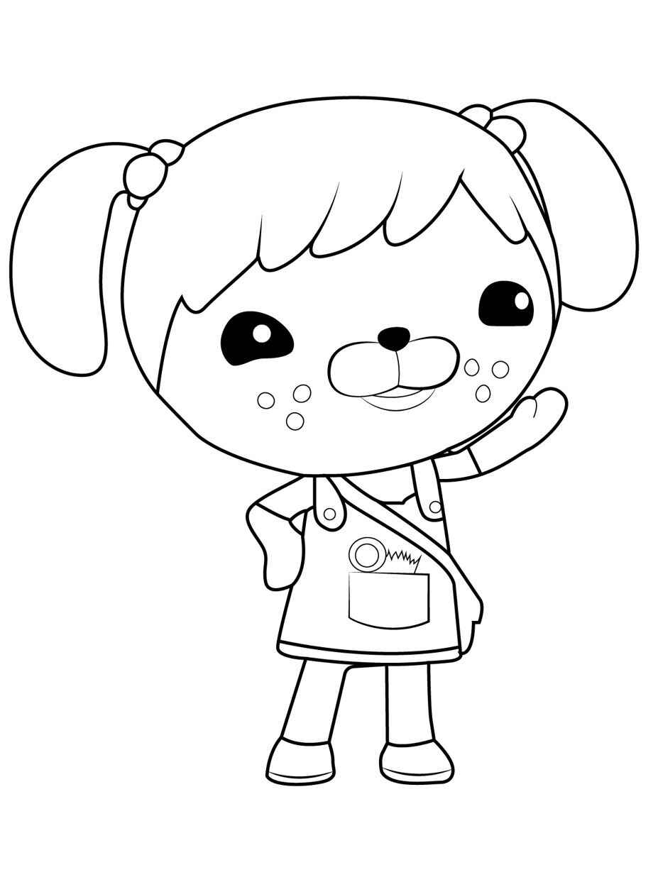 Desenho de Octonautas Desenho Colorir Imprimir 34