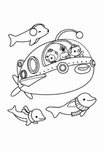 Desenho de Octonautas Desenho Colorir Imprimir 40