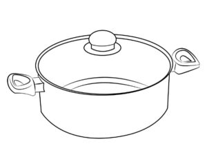 Desenho de Panela Desenho Colorir Imprimir 03