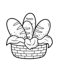 Desenho de Pao Desenho Colorir Imprimir 05