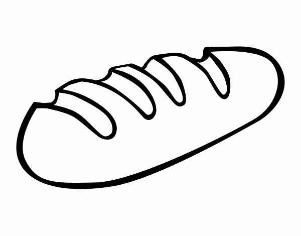 Desenho de Pao Desenho Colorir Imprimir 07