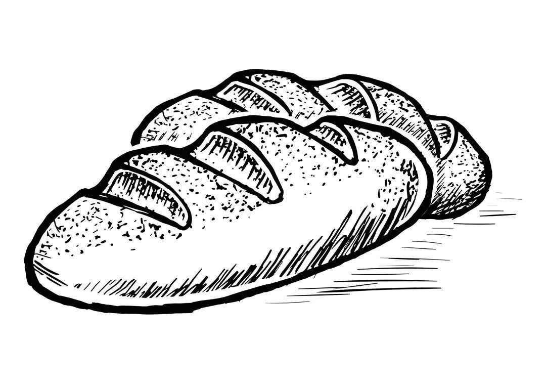 Desenho de Pao Desenho Colorir Imprimir 18