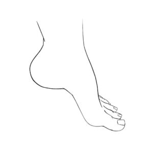 Desenho de Pe Desenho Colorir Imprimir 05