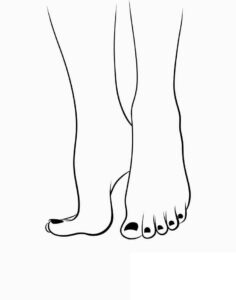Desenho de Pe Desenho Colorir Imprimir 08