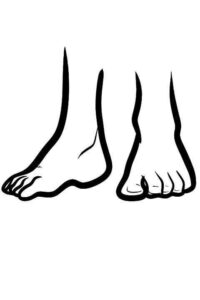 Desenho de Pe Desenho Colorir Imprimir 09