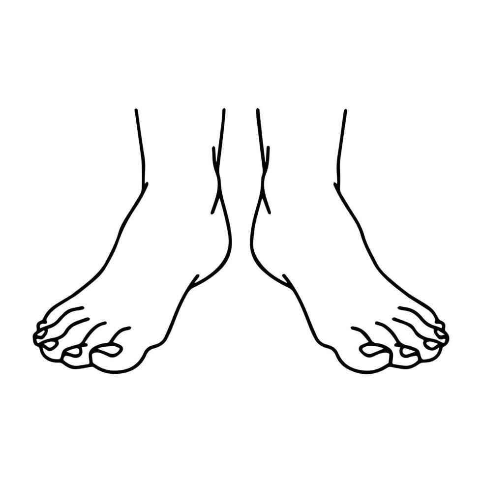 Desenho de Pe Desenho Colorir Imprimir 10