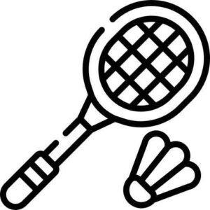 Desenho de Peteca Desenho Colorir Imprimir 04