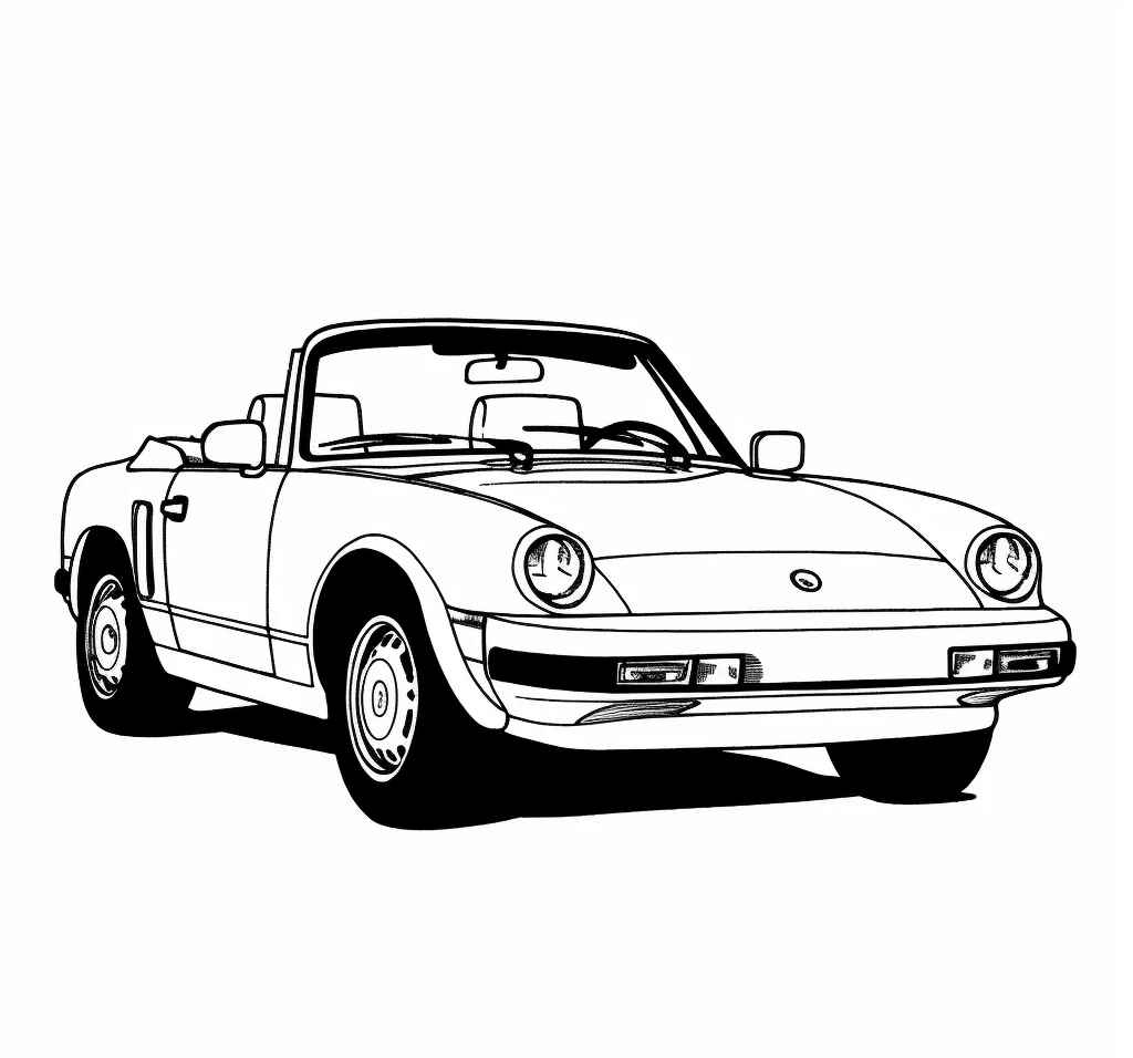 Desenho de Porsche Desenho Colorir Imprimir 57