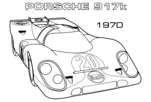 Desenho de Porsche Desenho Colorir Imprimir 69