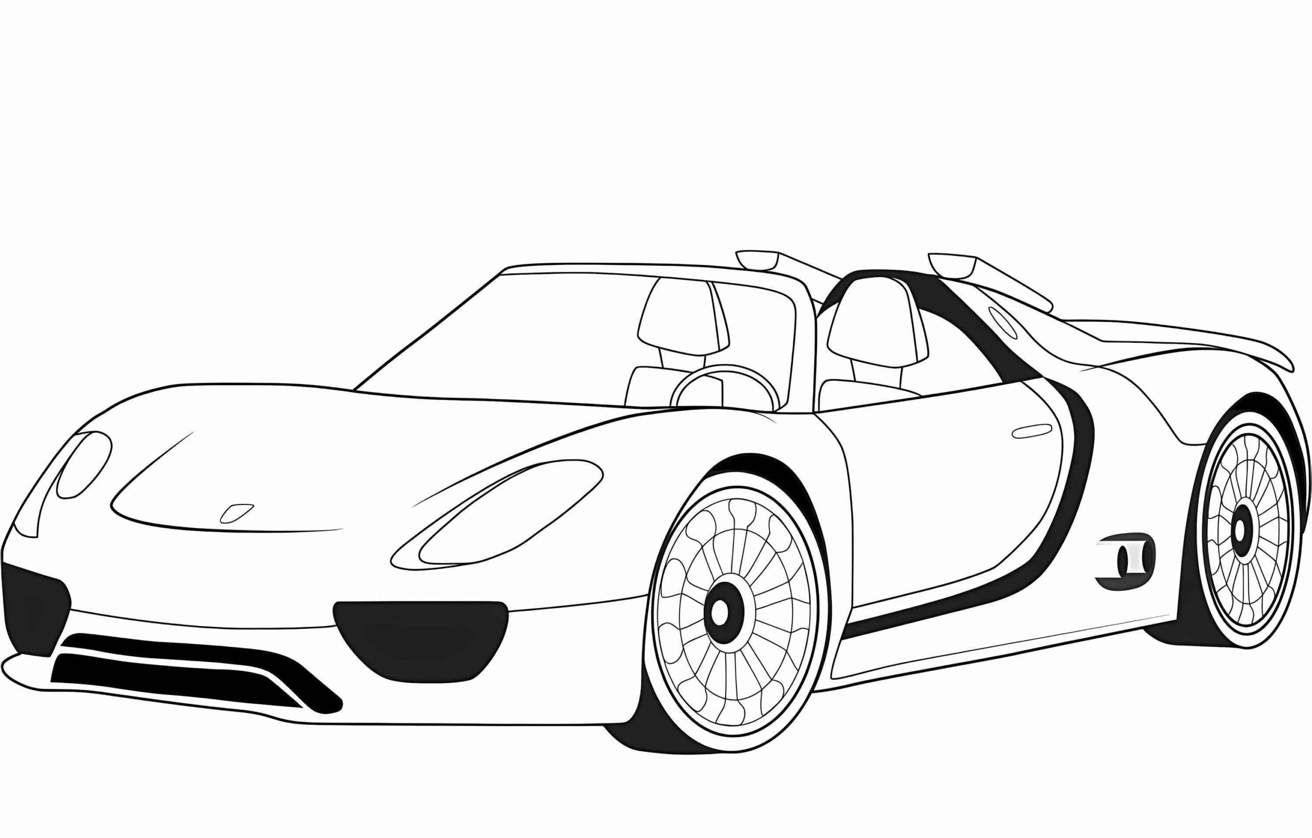 Desenho de Porsche Desenho Colorir Imprimir 71
