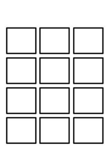 Desenho de Quadrado Desenho Colorir Imprimir 02