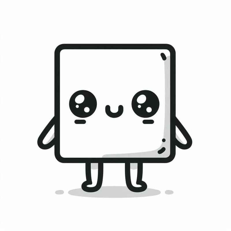 Desenho de Quadrado Desenho Colorir Imprimir 12