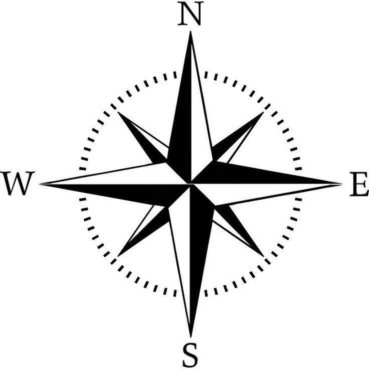 Desenho de Rosa Dos Ventos Desenho Colorir Imprimir 02